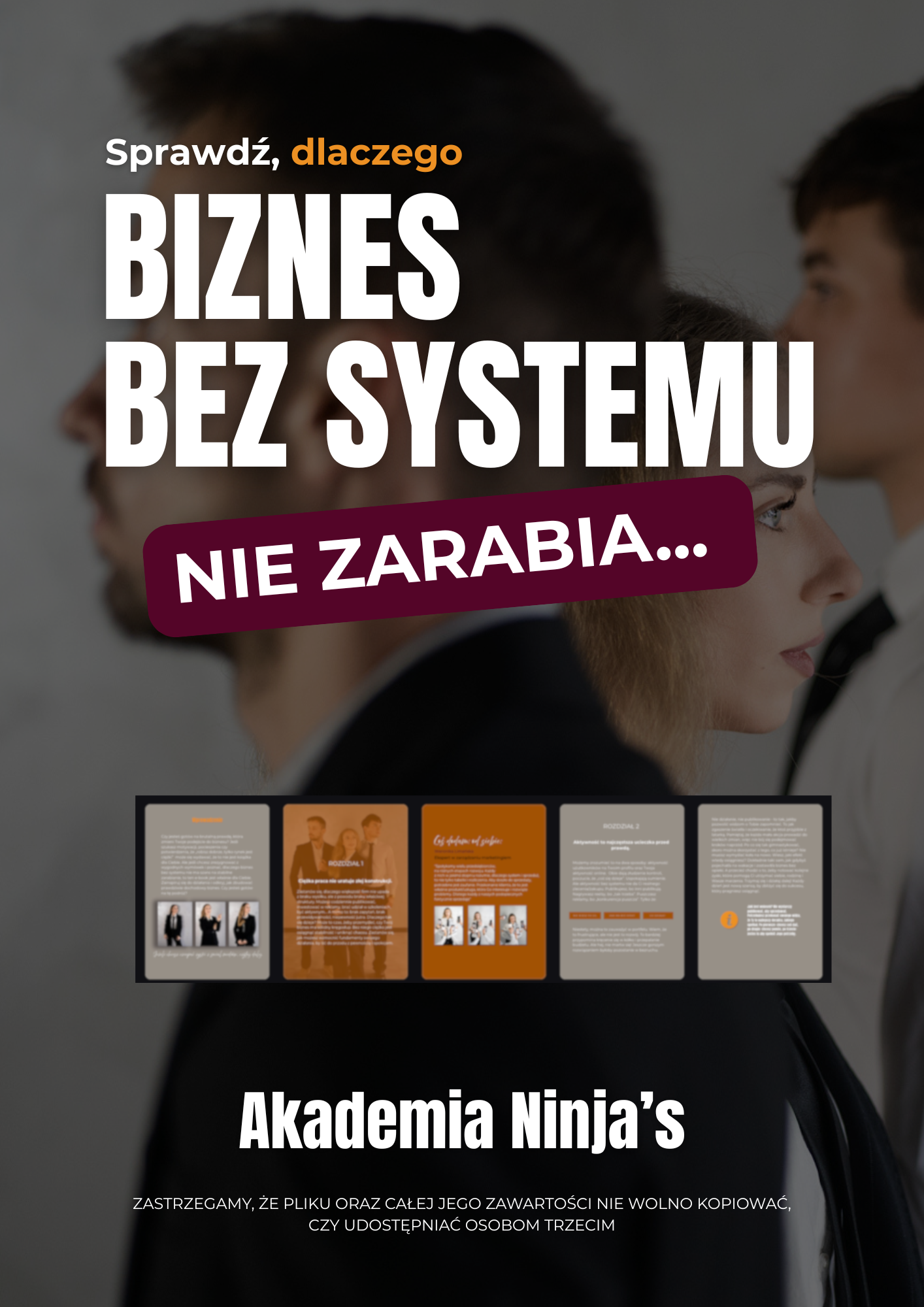 E-book: Biznes bez systemu nie zarabia!
